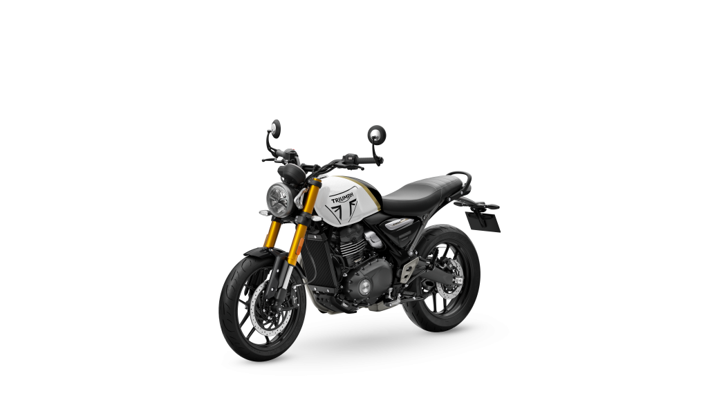 Speed_400_MY26_Pearl_Metallic_White_LHS_Front_Angle